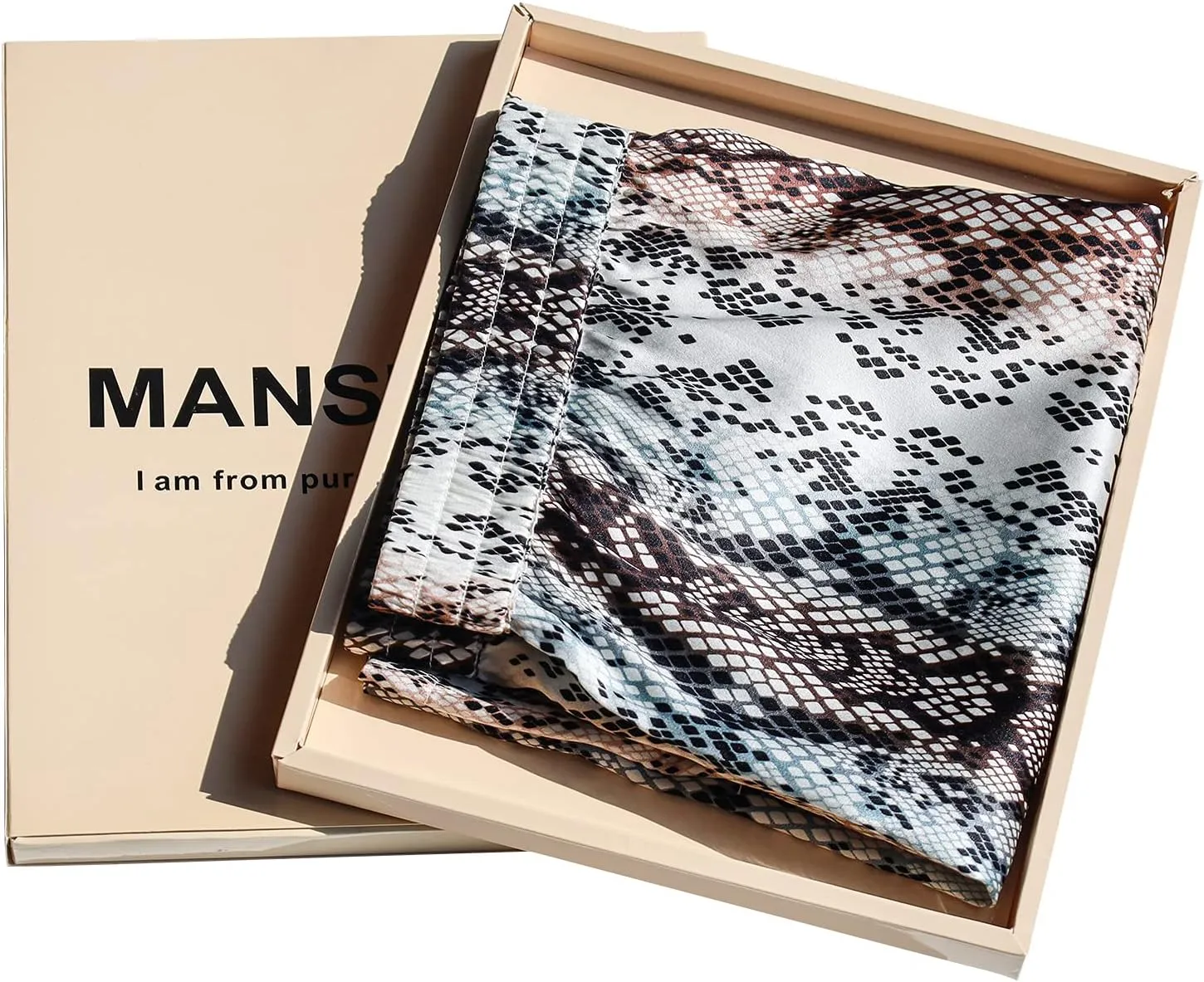 MANSPHIL Silk Boxer Shorts for Men, Grade 6A 100% Mulberry Silk