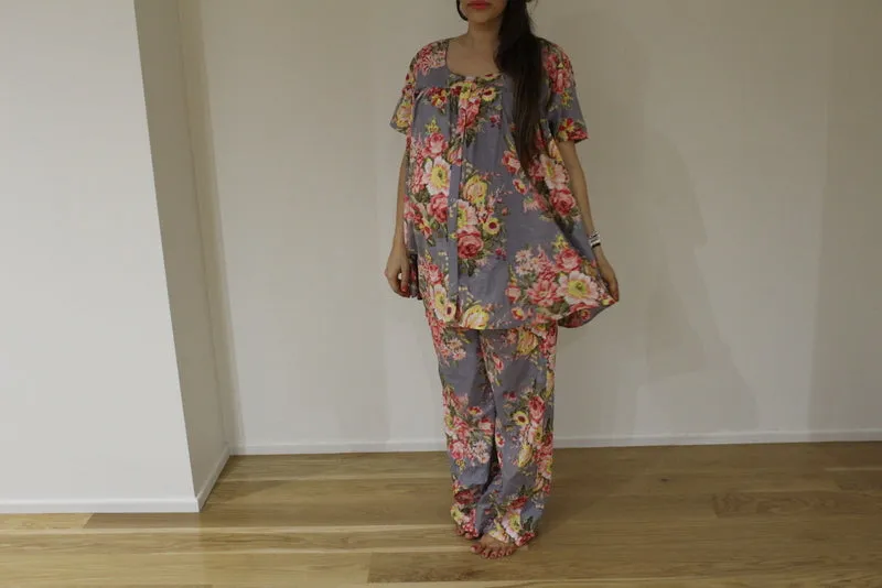 Maternity 2 Piece Pajama Set - Maternity Sleepwear
