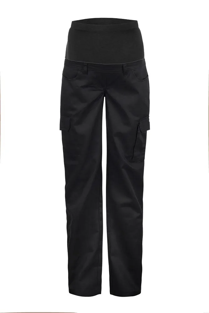 Maternity Cargo Cotton Drill Trouser