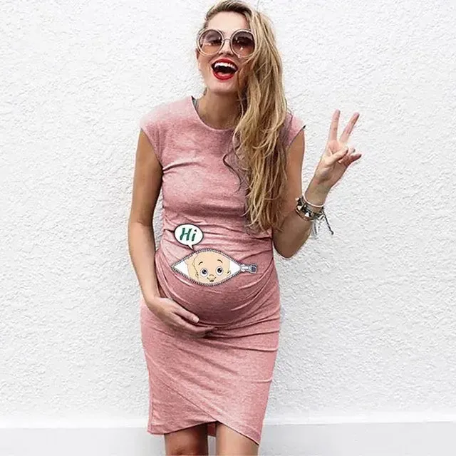 Maternity Loose Dress^