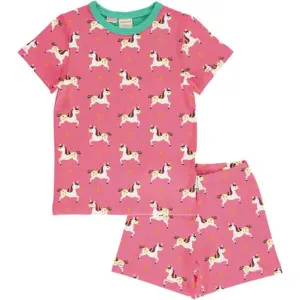 Maxomorra Short Pyjama Set - Unicorn