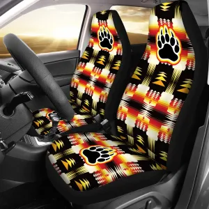 Medicine Wheel Sage Bearpaw Universal Car Seat Cover With Thickened Back
