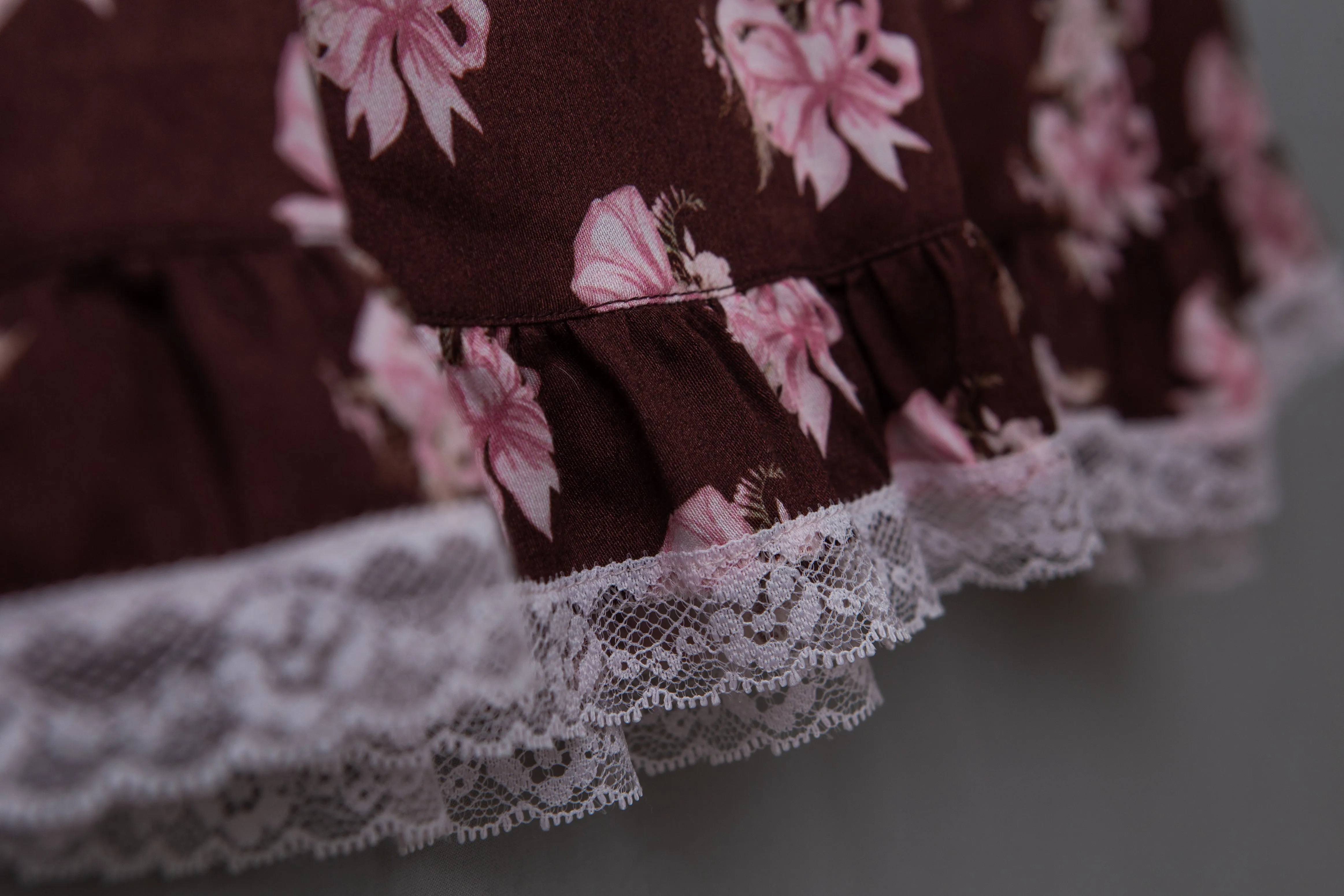 MELANY WOMEN’S PYJAMA BURGUNDY