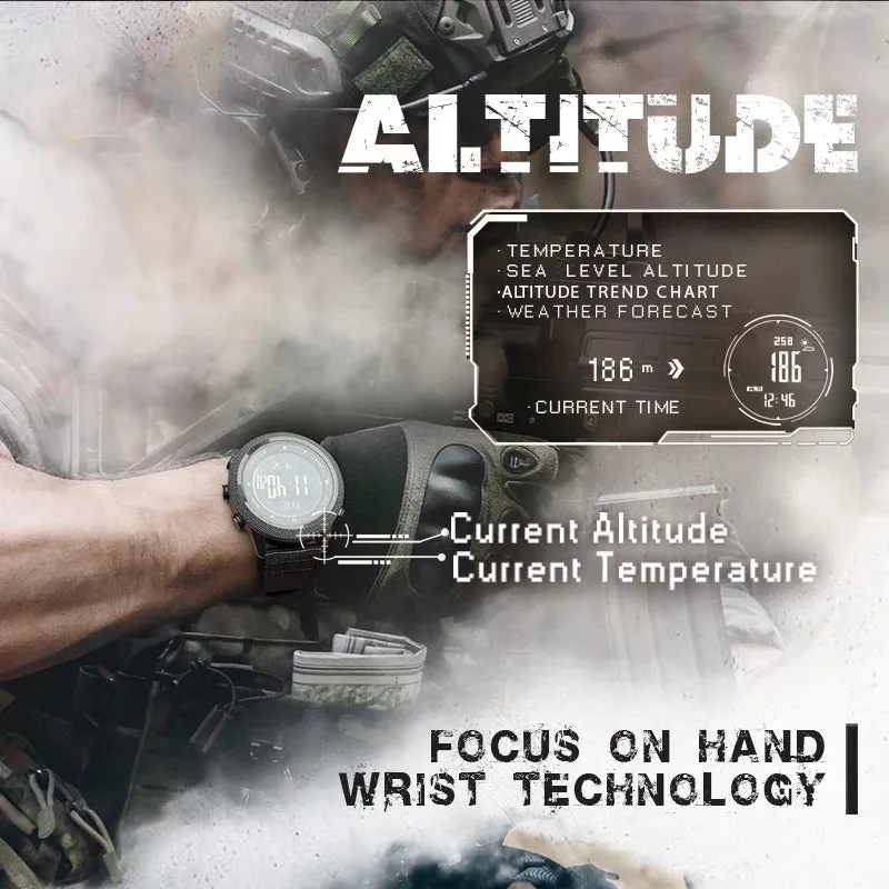 Men Digital Watch Outdoor Sports Running Swimming Outdoor
