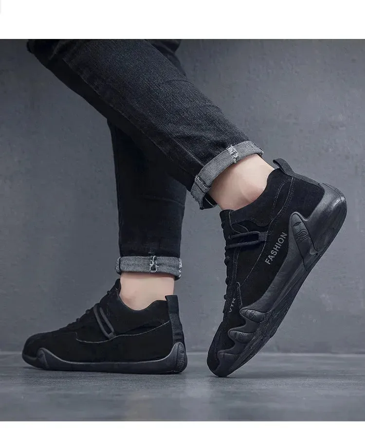 Men Shoes Casual Formal Office Shoes Breathable Non Slip Work Shoes Male Fashion Sneakers Outdoor Walking Flats Skate Sneakers