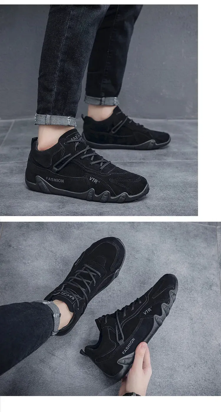 Men Shoes Casual Formal Office Shoes Breathable Non Slip Work Shoes Male Fashion Sneakers Outdoor Walking Flats Skate Sneakers