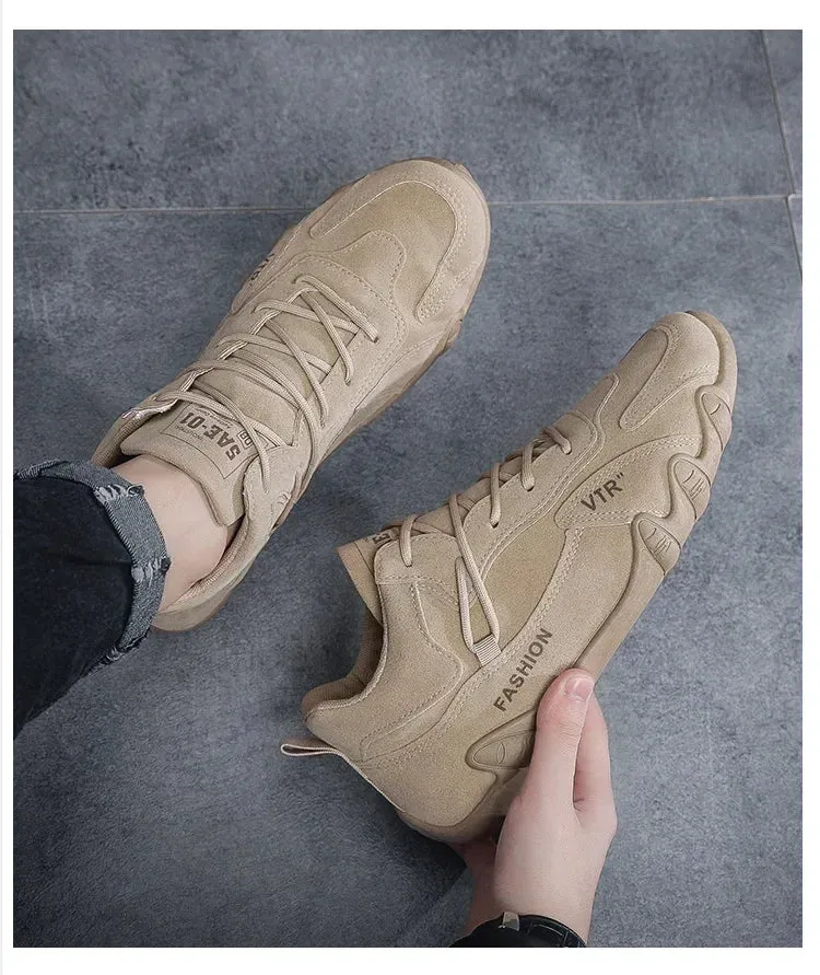 Men Shoes Casual Formal Office Shoes Breathable Non Slip Work Shoes Male Fashion Sneakers Outdoor Walking Flats Skate Sneakers