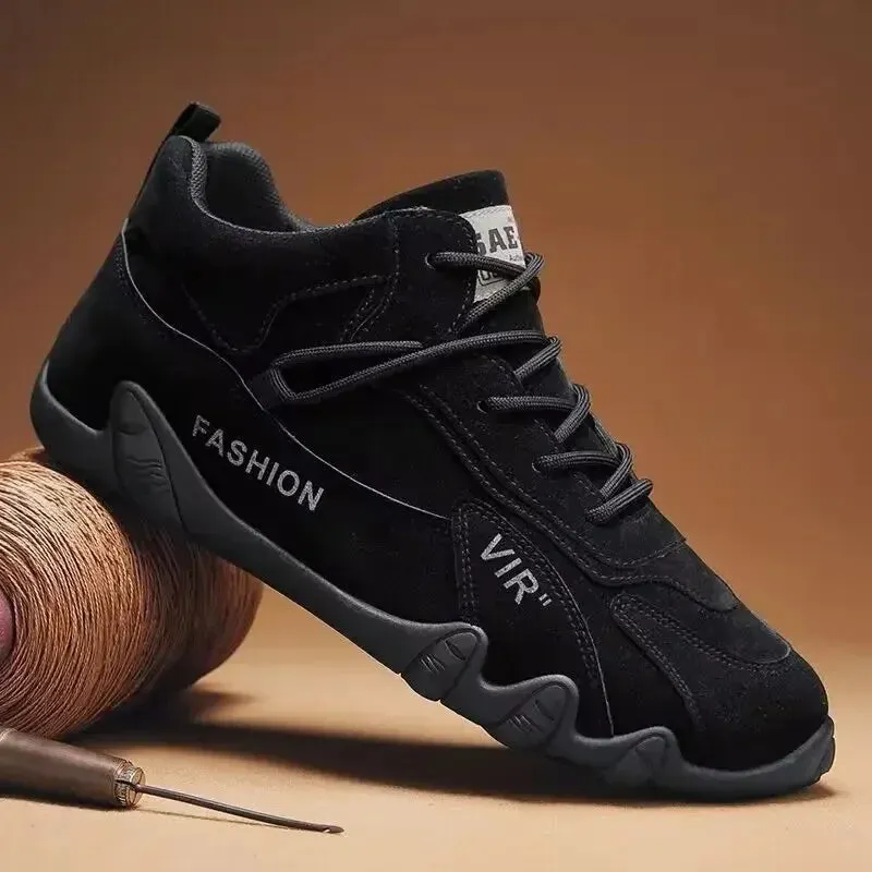 Men Shoes Casual Formal Office Shoes Breathable Non Slip Work Shoes Male Fashion Sneakers Outdoor Walking Flats Skate Sneakers