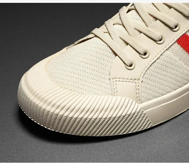Men Sneakers Branded Casual Loafers Light BreathableMesh Lightweight Flats Shoes Tenis Masculino 2023 Fashion Male Stylish Shoes