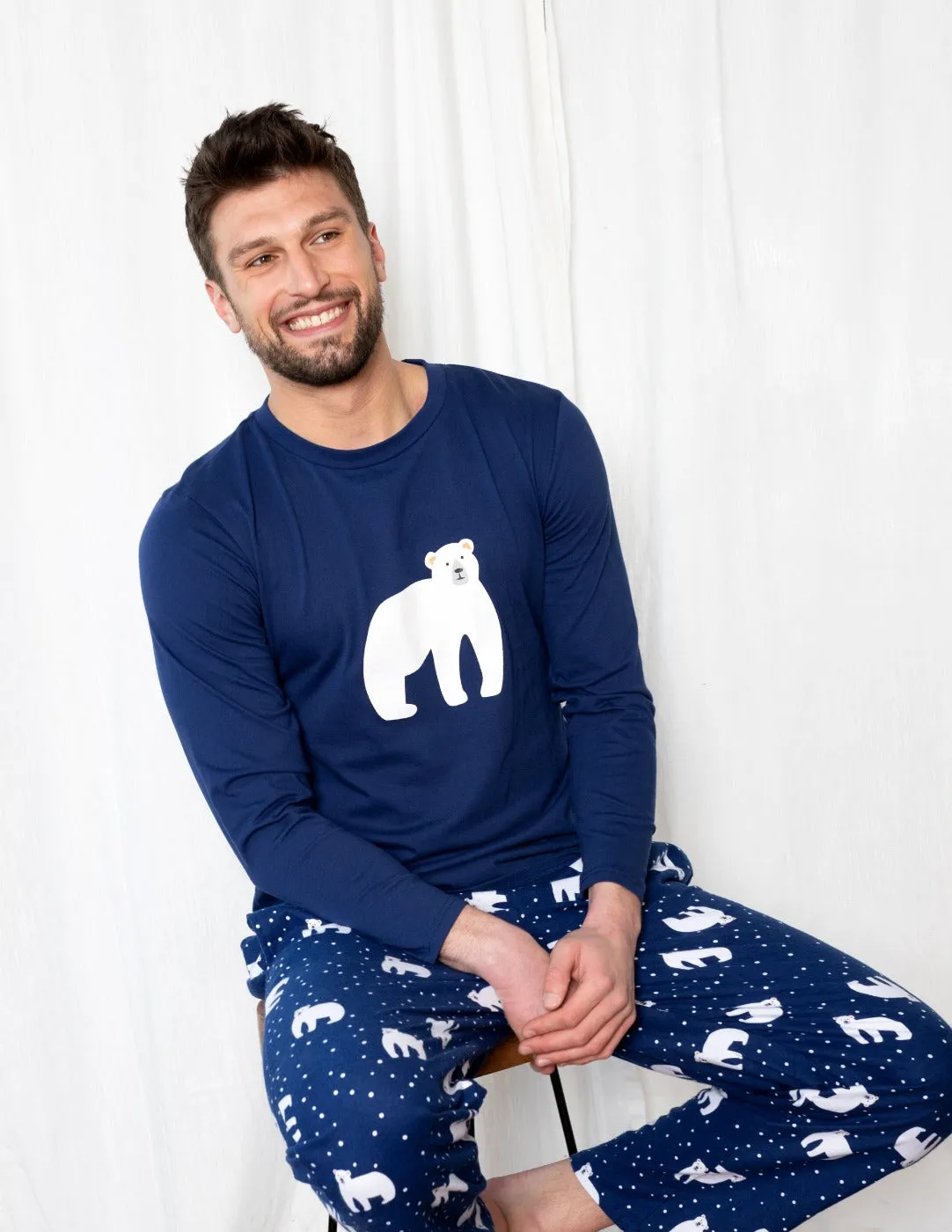 Men's Animal Print Flannel Sets