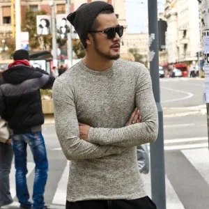 Men's Autumn Cotton T-Shirt