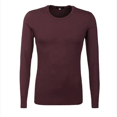 Men's Autumn/Spring O-Neck T-Shirt