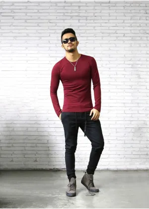 Men's Autumn/Spring O-Neck T-Shirt