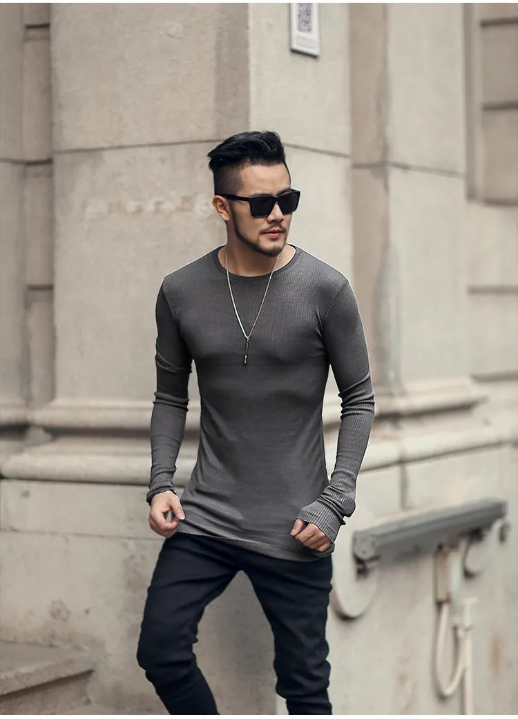 Men's Autumn/Winter Cotton T-Shirt