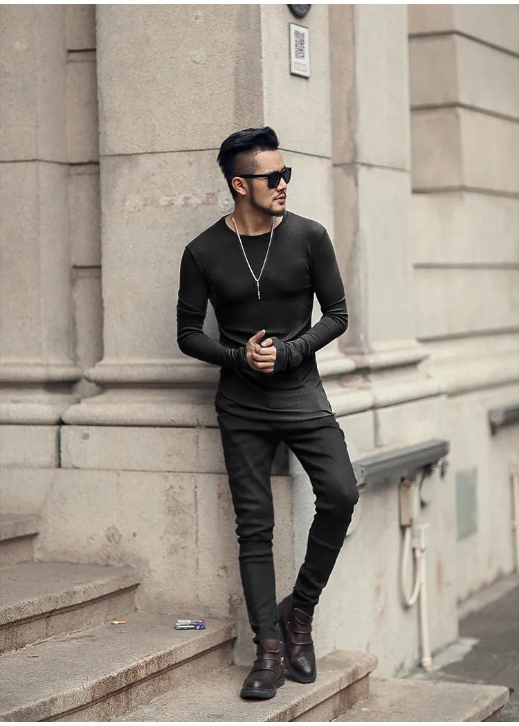 Men's Autumn/Winter Cotton T-Shirt