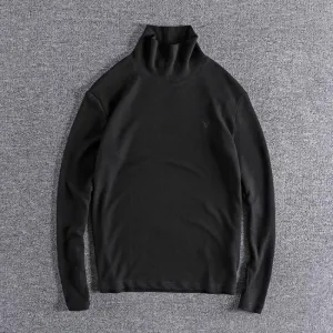 Men's Autumn/Winter Long Sleeved T-Shirt | Men's Turtleneck