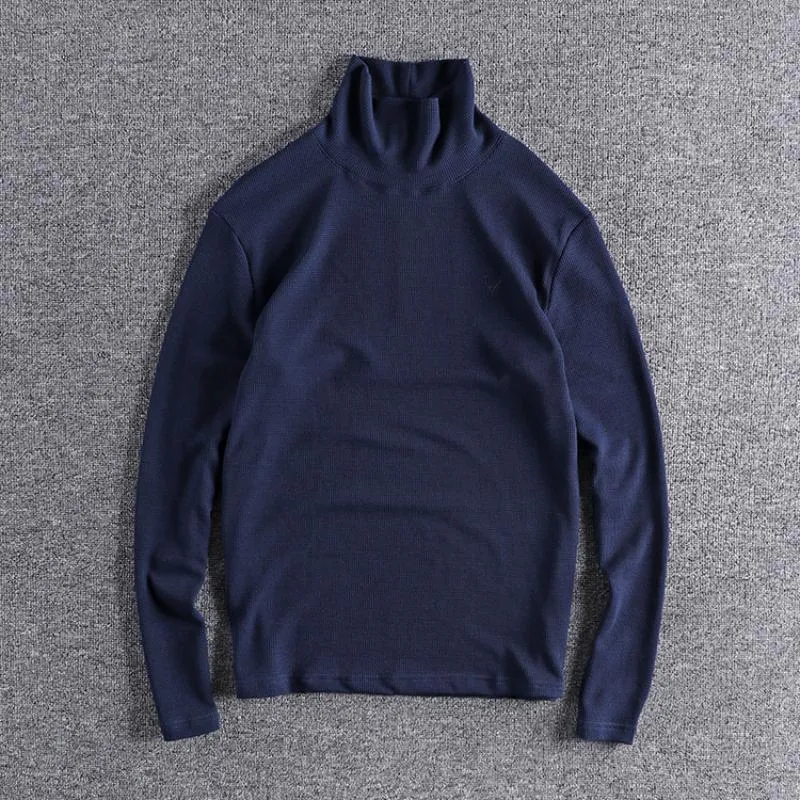 Men's Autumn/Winter Long Sleeved T-Shirt | Men's Turtleneck