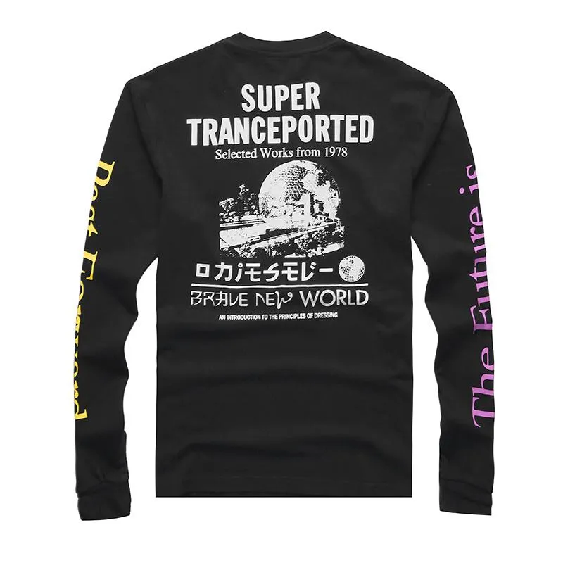 Men's Autumn/Winter Long Sleeved T-Shirt "Super Trance Ported"
