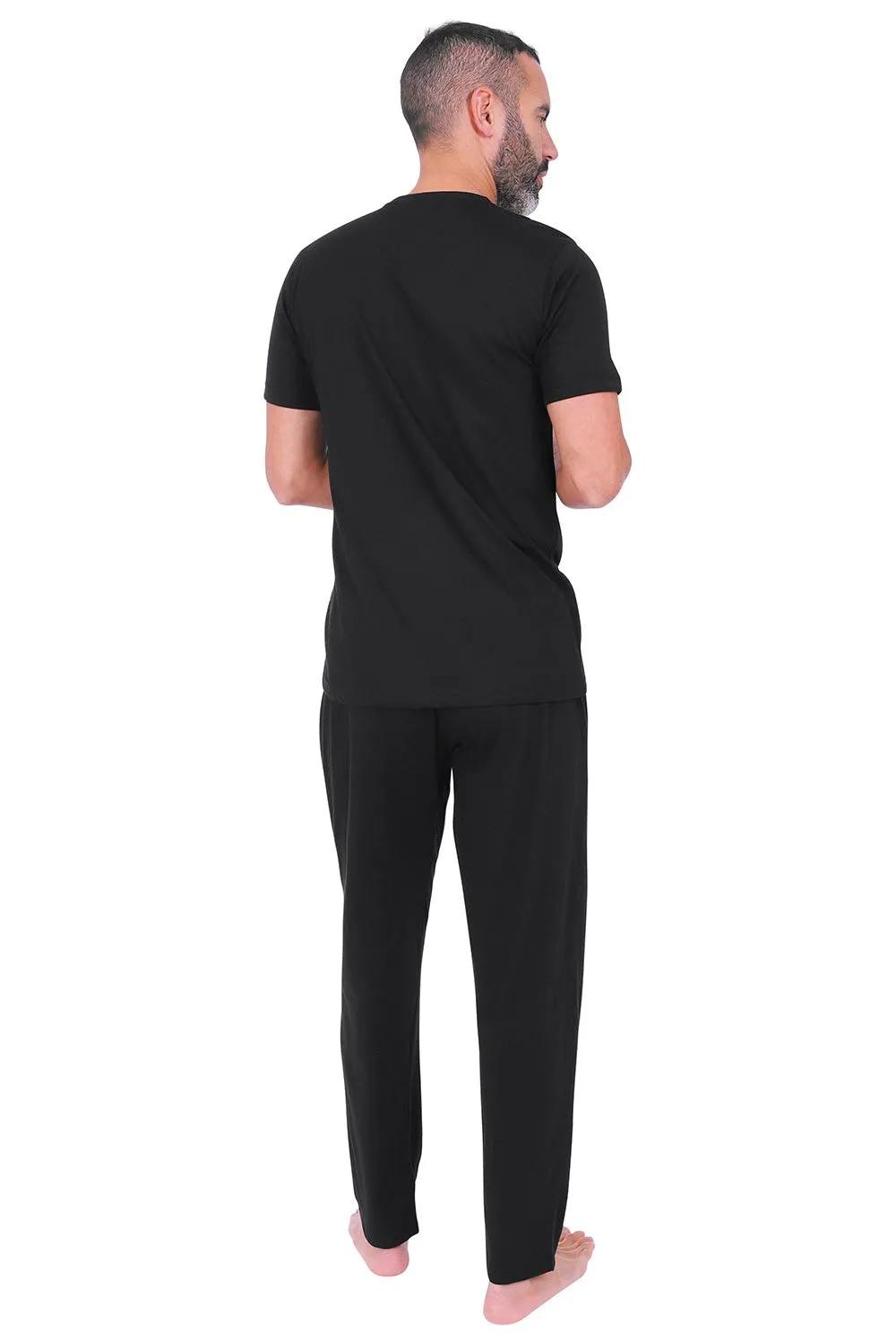 Mens 'Best Dad In The Galaxy' Long Pyjamas Fathers Day