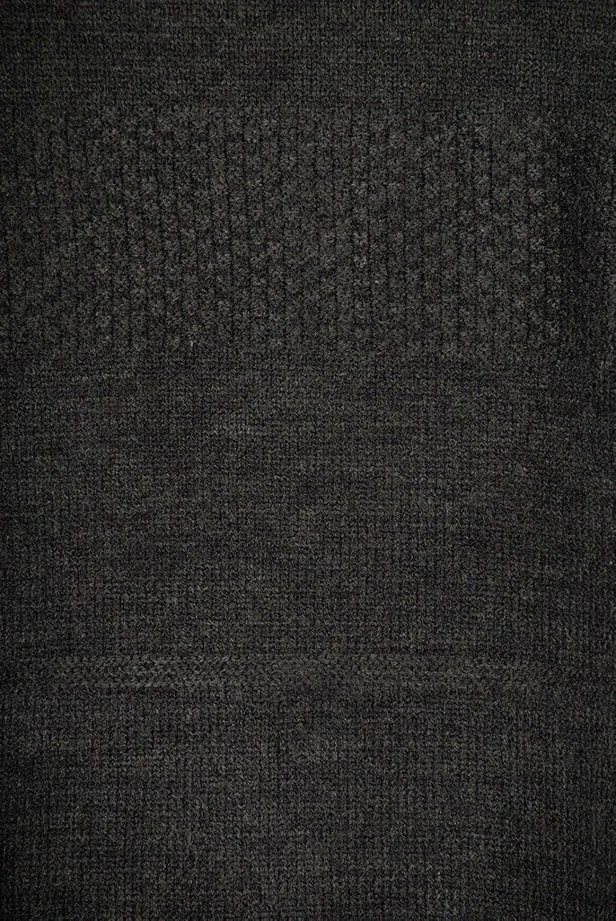 Men’s Black Round Neck Full Sleeve Sweater