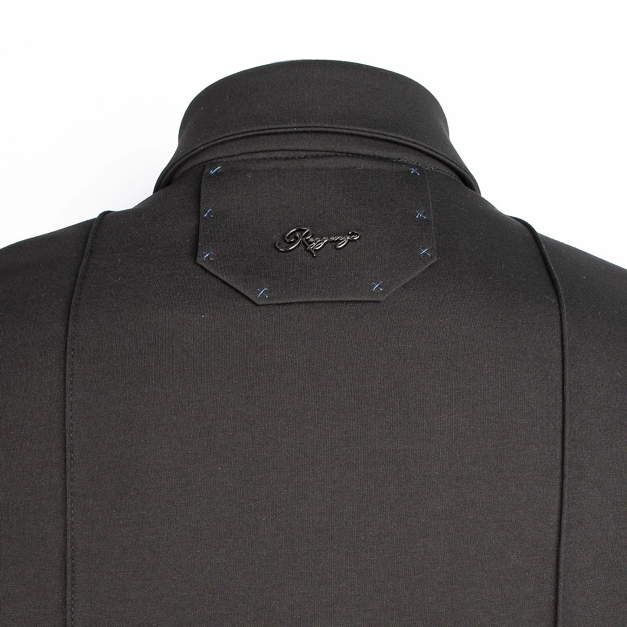 Men's Black Tricot Cotton Outfit