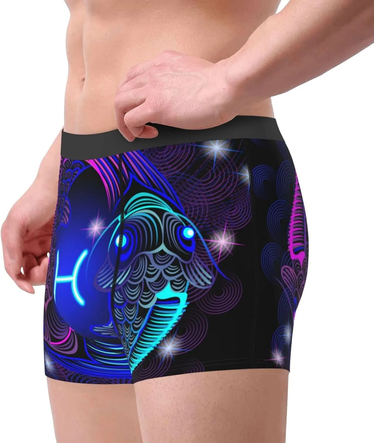 Men's Boxer Brief Underwear Cool Comfort Breathable Underwear