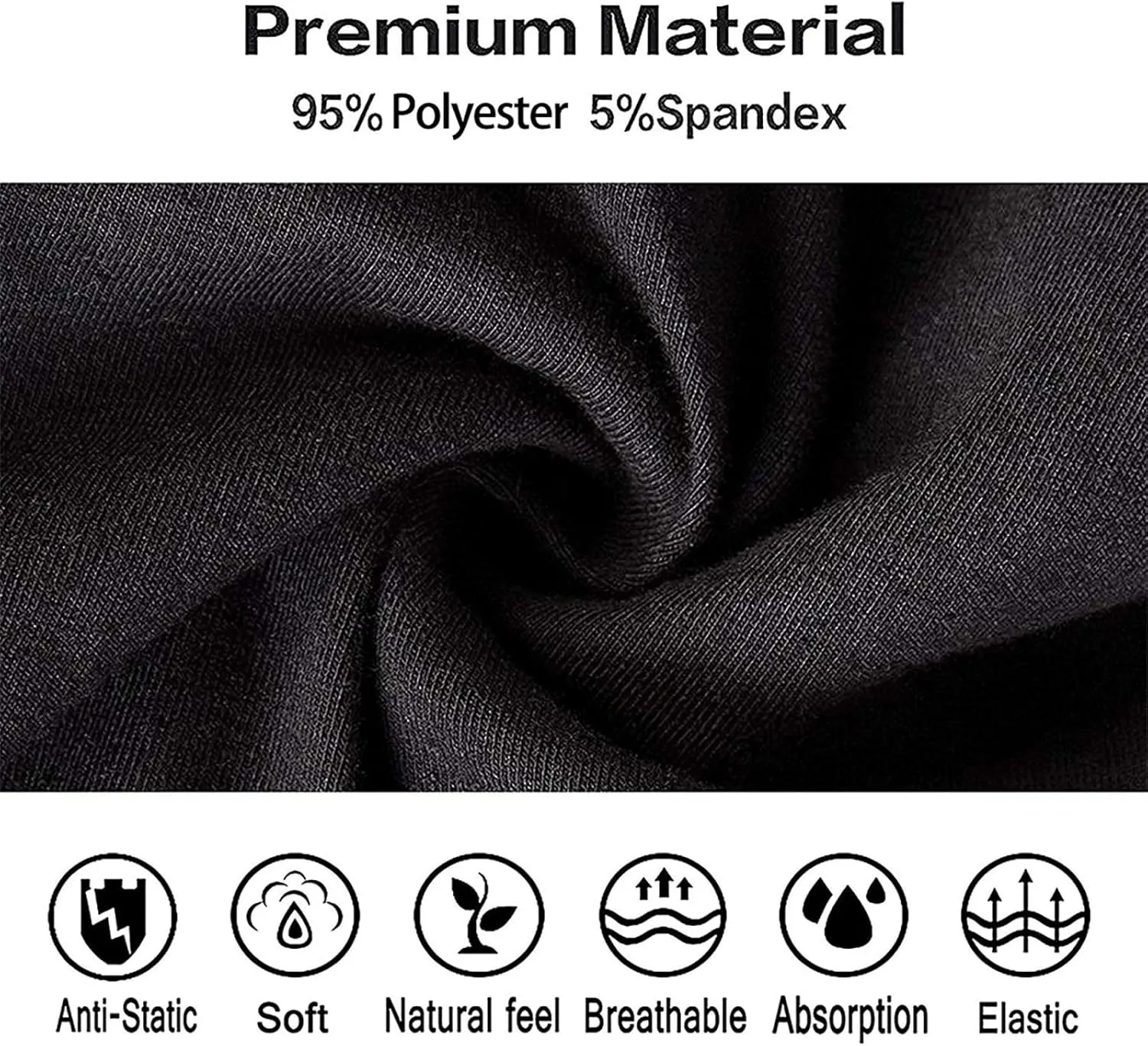 Men's Boxer Briefs Breathable Mens Underwear Briefs Soft