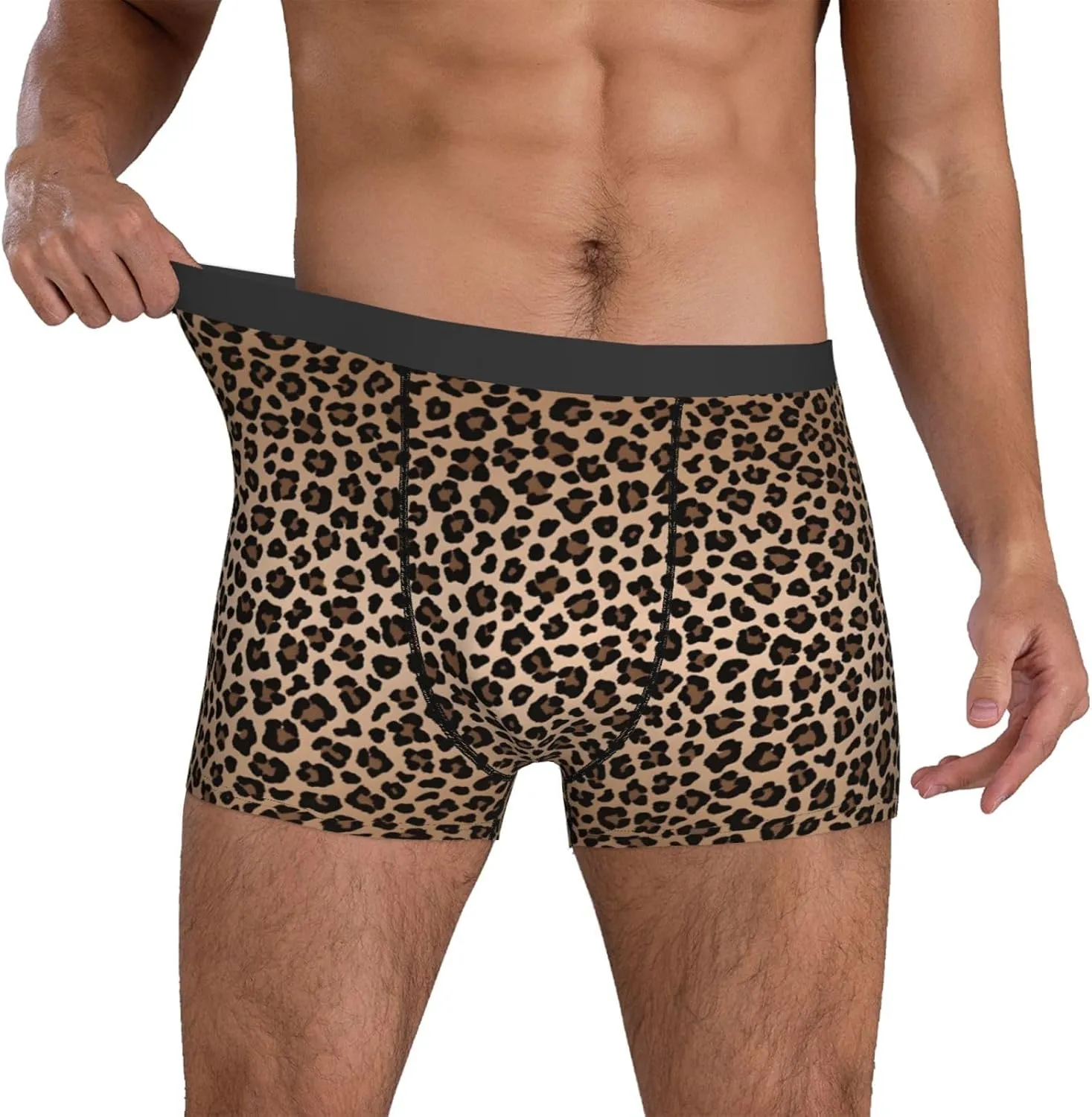 Men's Boxer Briefs Breathable Mens Underwear Briefs Soft