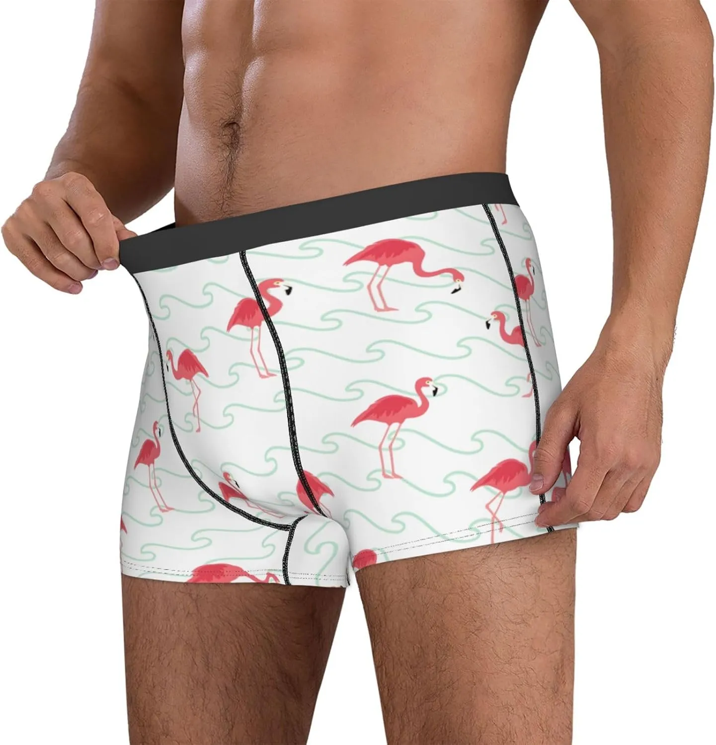 Men's Boxer Briefs Breathable Mens Underwear Briefs Soft