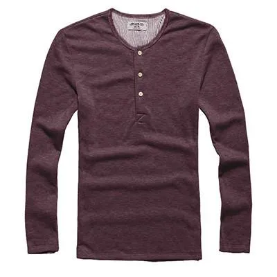 Men's Casual Long Sleeve T-Shirt