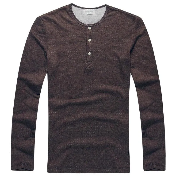 Men's Casual Long Sleeve T-Shirt