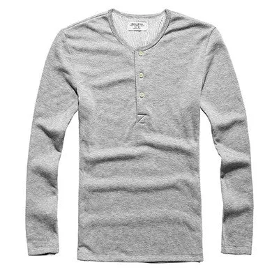 Men's Casual Long Sleeve T-Shirt