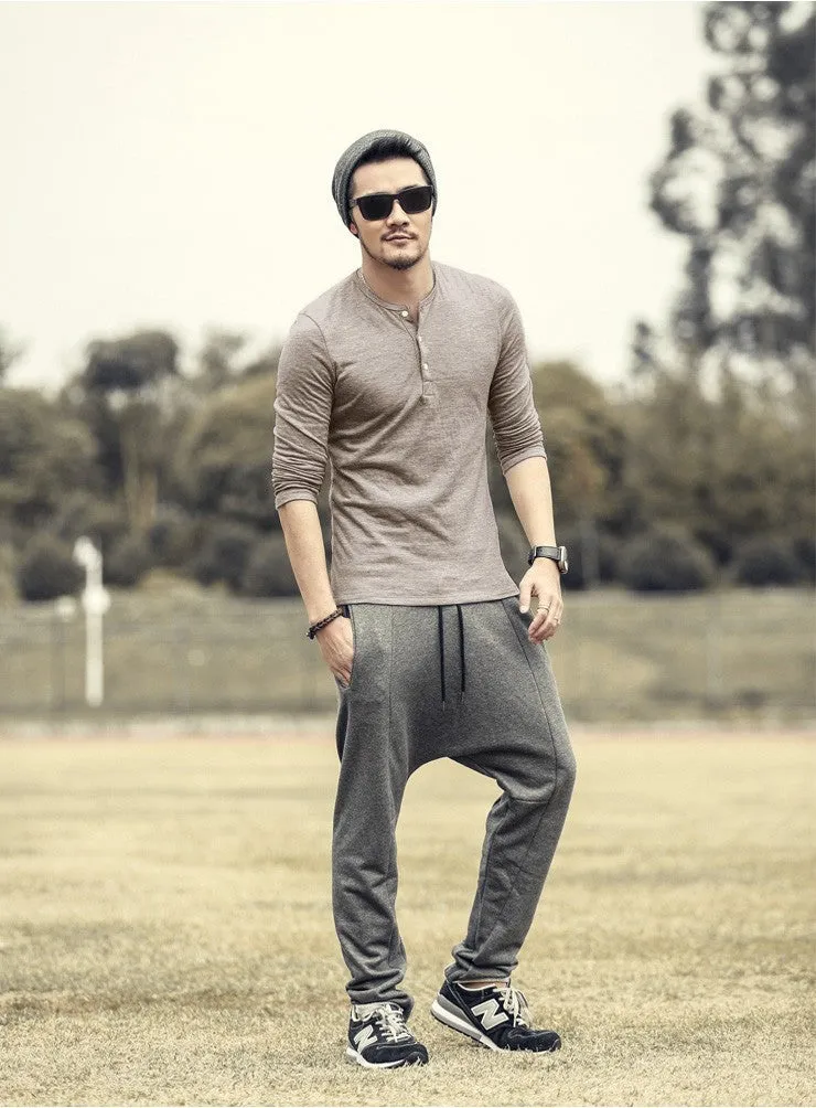 Men's Casual Long Sleeve T-Shirt