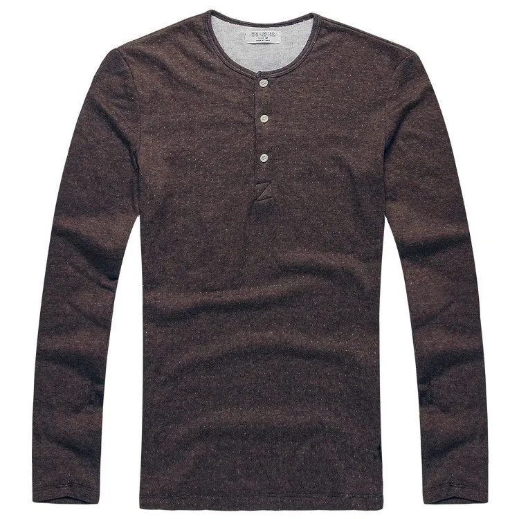 Men's Casual Long Sleeve T-Shirt