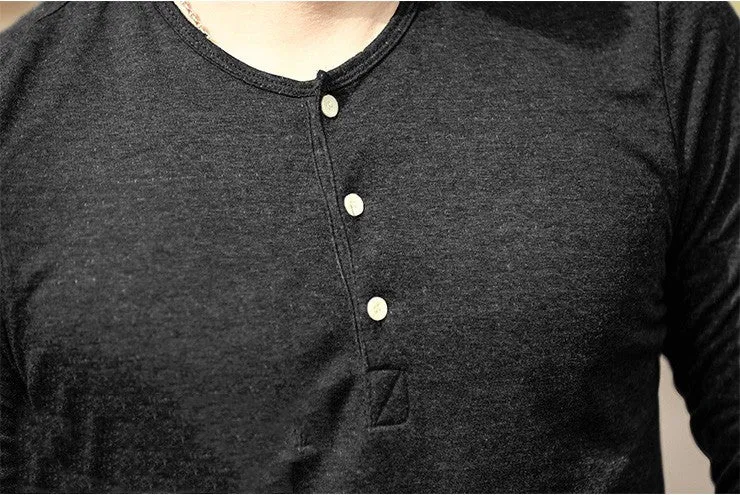 Men's Casual Long Sleeve T-Shirt