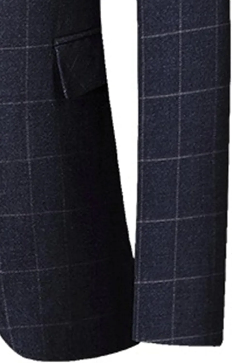 Mens Casual Plaid Blazer Coat Slim Fit Lightweight Sport Jacket Two Button Business Lightweight Suit Jacket
