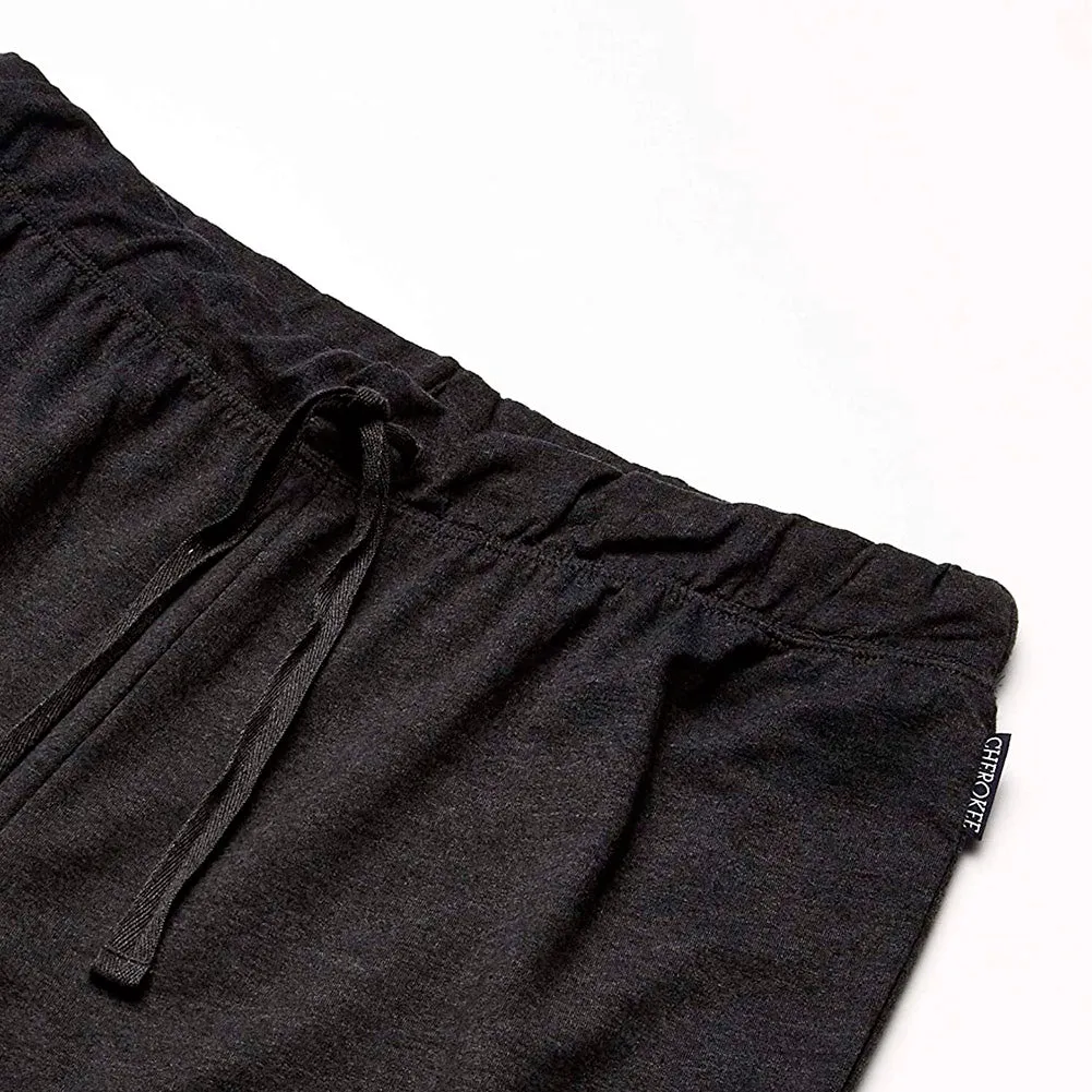 Mens Cherokee Polar Fleece French Terry Knit Pajama Pants Sleepwear