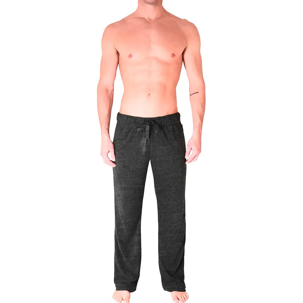 Mens Cherokee Polar Fleece French Terry Knit Pajama Pants Sleepwear