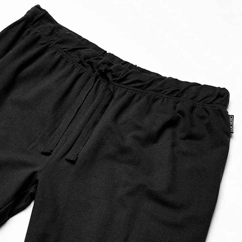 Mens Cherokee Polar Fleece French Terry Knit Pajama Pants Sleepwear
