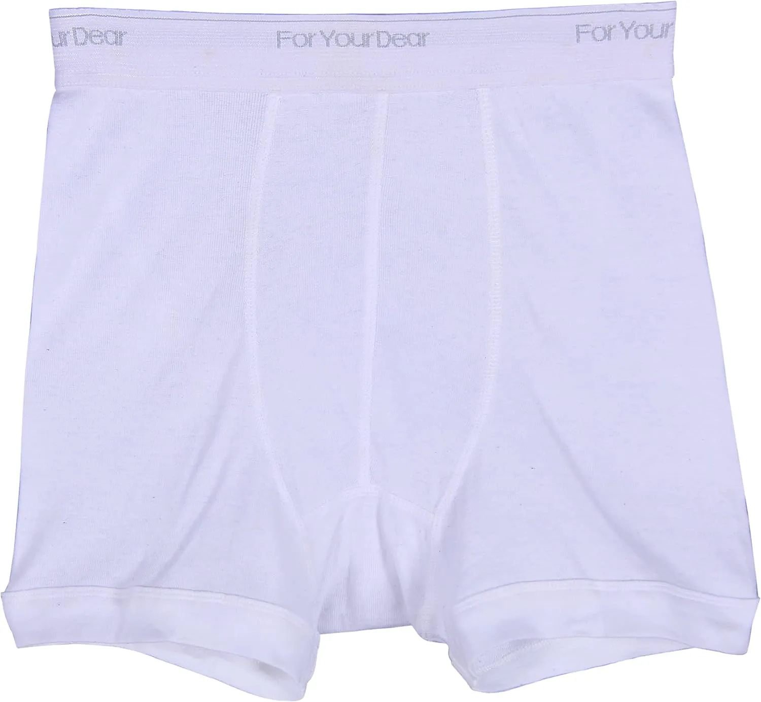 Men's Cotton Boxer Briefs 5 Pack, Cotton Breathable Underwear Boxer Briefs