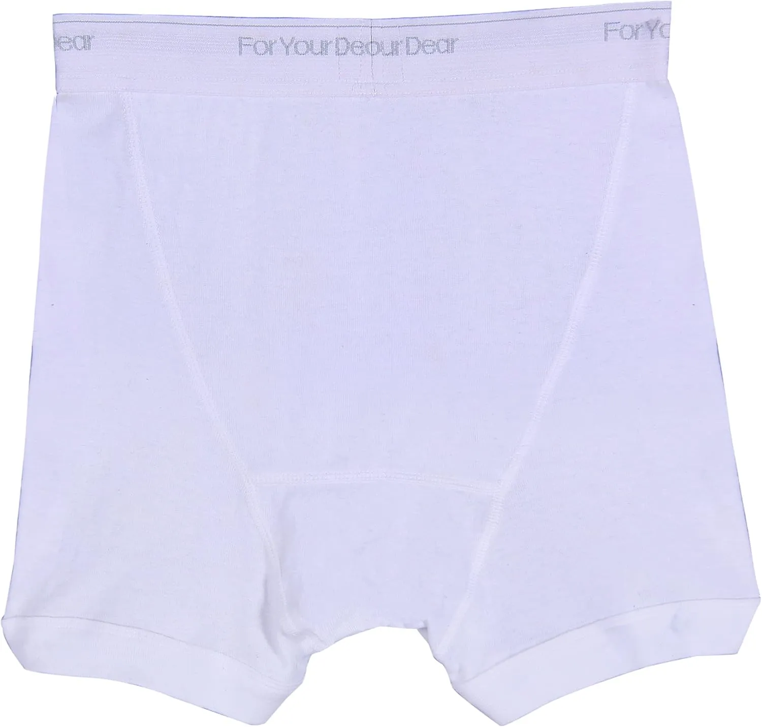 Men's Cotton Boxer Briefs 5 Pack, Cotton Breathable Underwear Boxer Briefs
