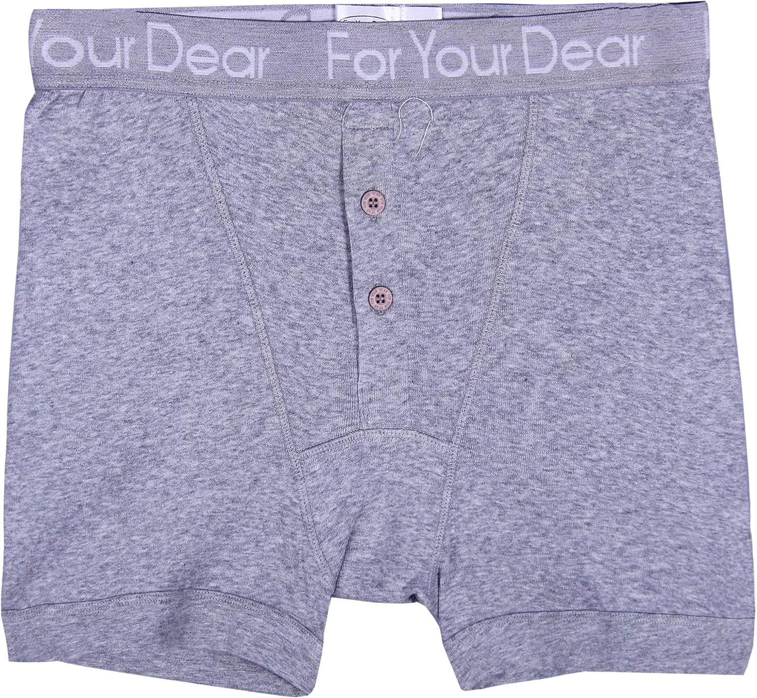 Men's Cotton Boxer Briefs 5 Pack, Cotton Breathable Underwear Boxer Briefs
