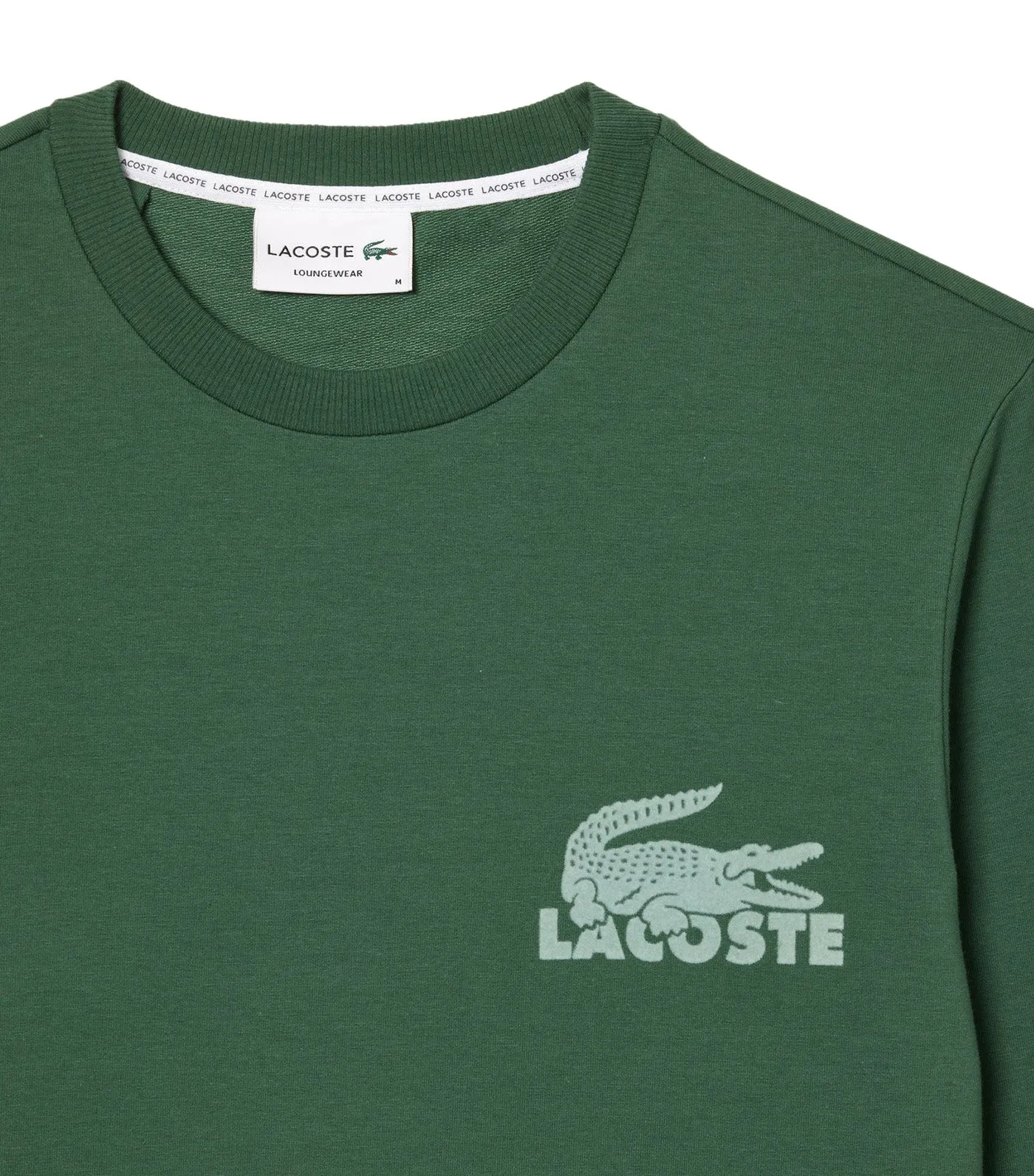 Men's Cotton Fleece Indoor Sweatshirt Sequoia/Arielle Green