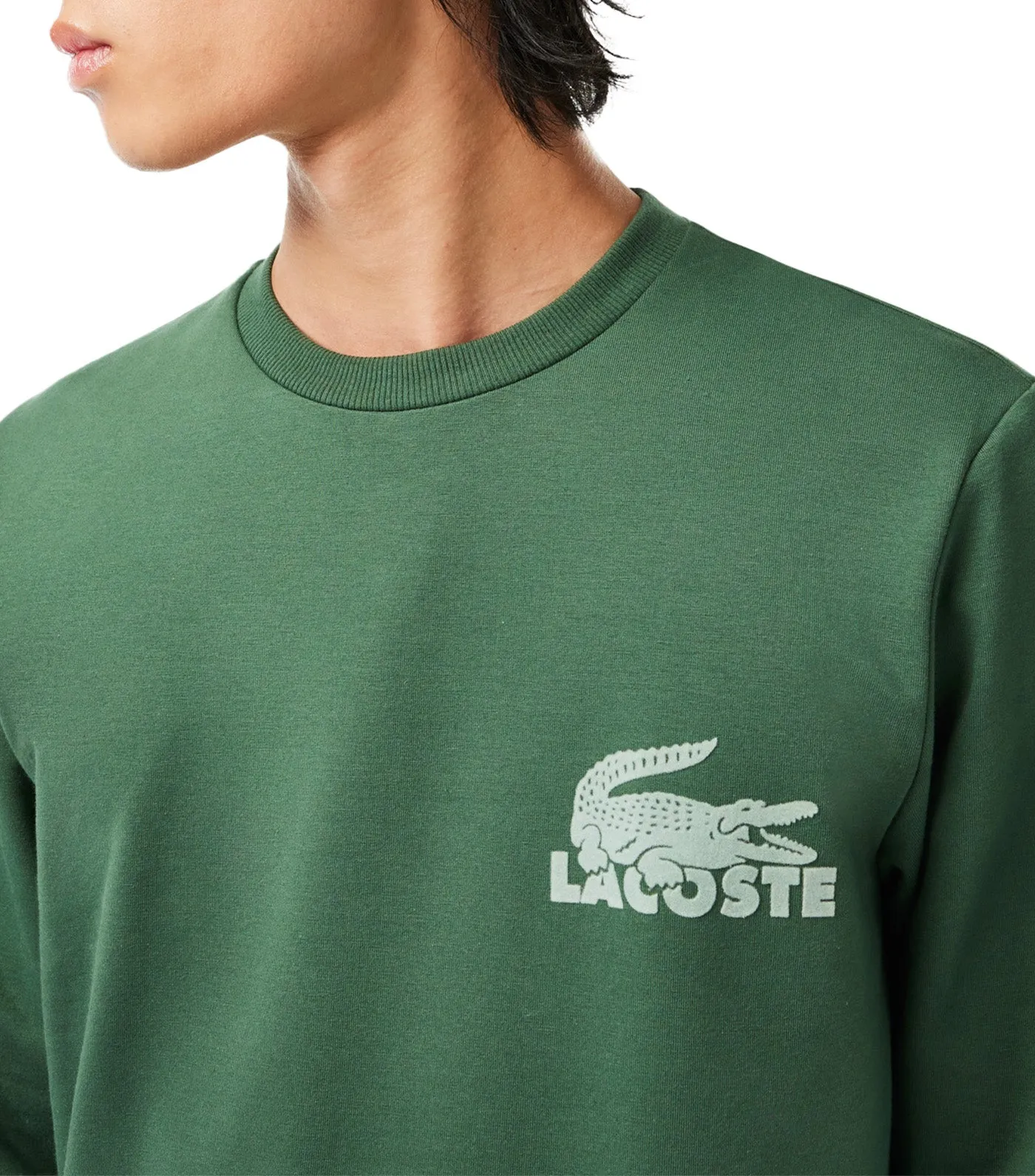 Men's Cotton Fleece Indoor Sweatshirt Sequoia/Arielle Green