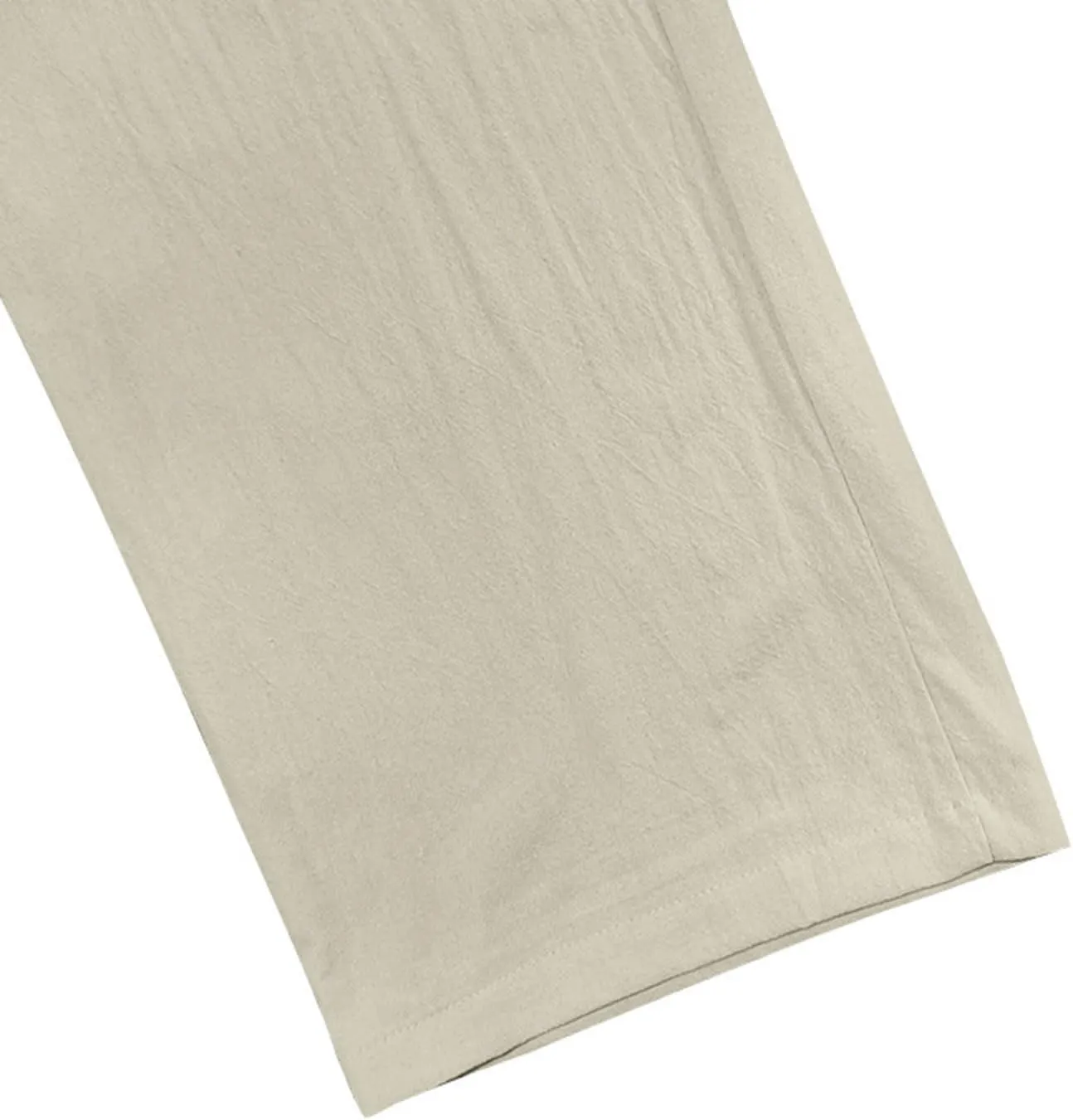 Men's Drawstring Linen Pants Casual Beach Loose Wide Leg Trousers Lightweight Comfort Fit Summer Clothes Fashion