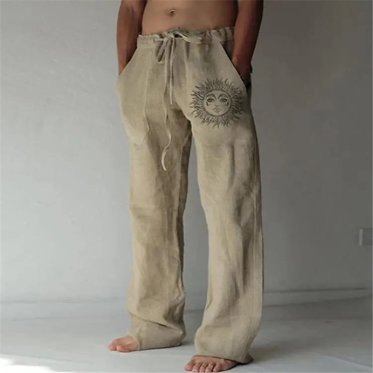 Men's Fashion Streetwear Straight Trousers