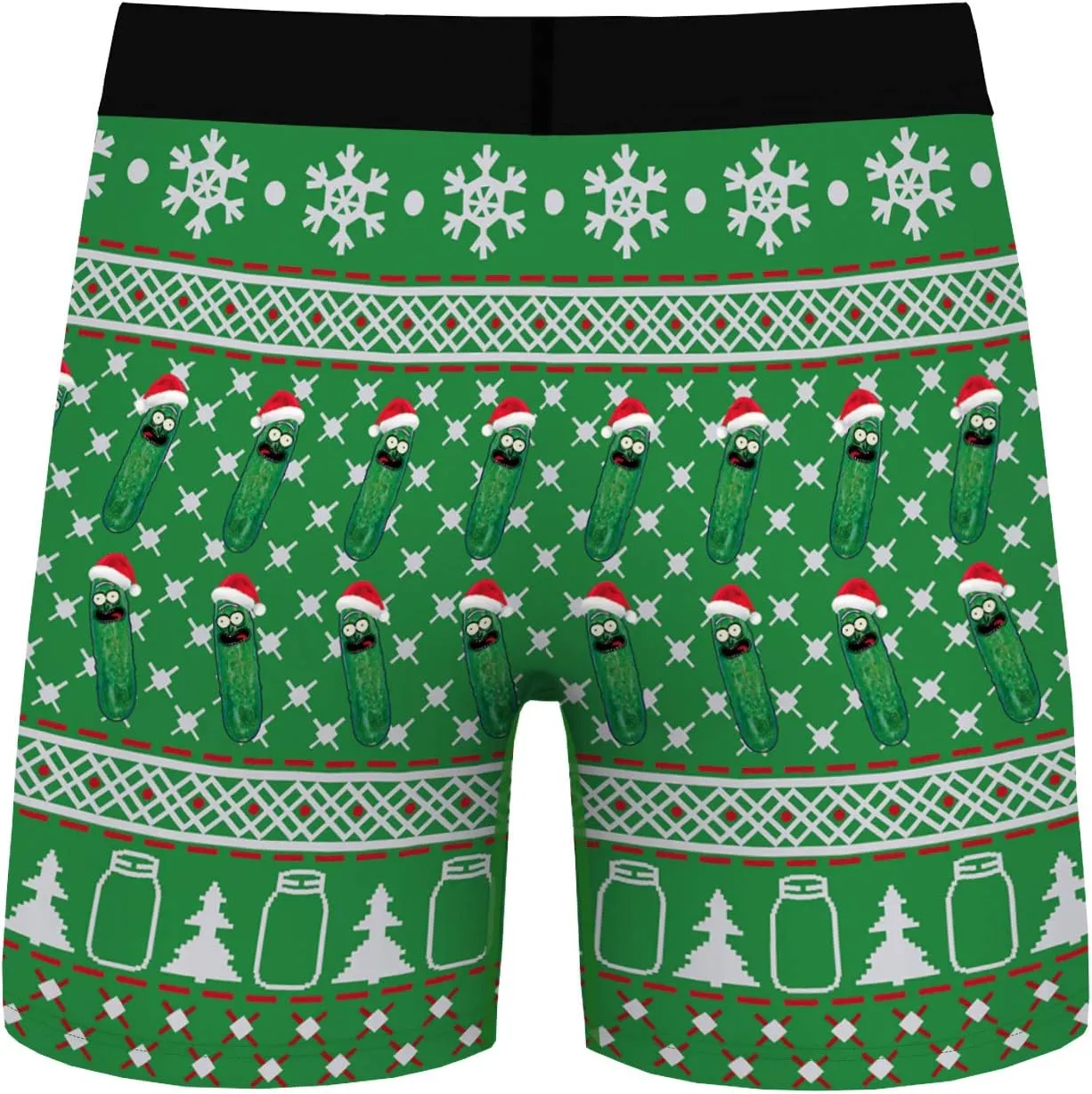 Men's Funny Christmas Underwear Gifts Breathable Boxer Briefs