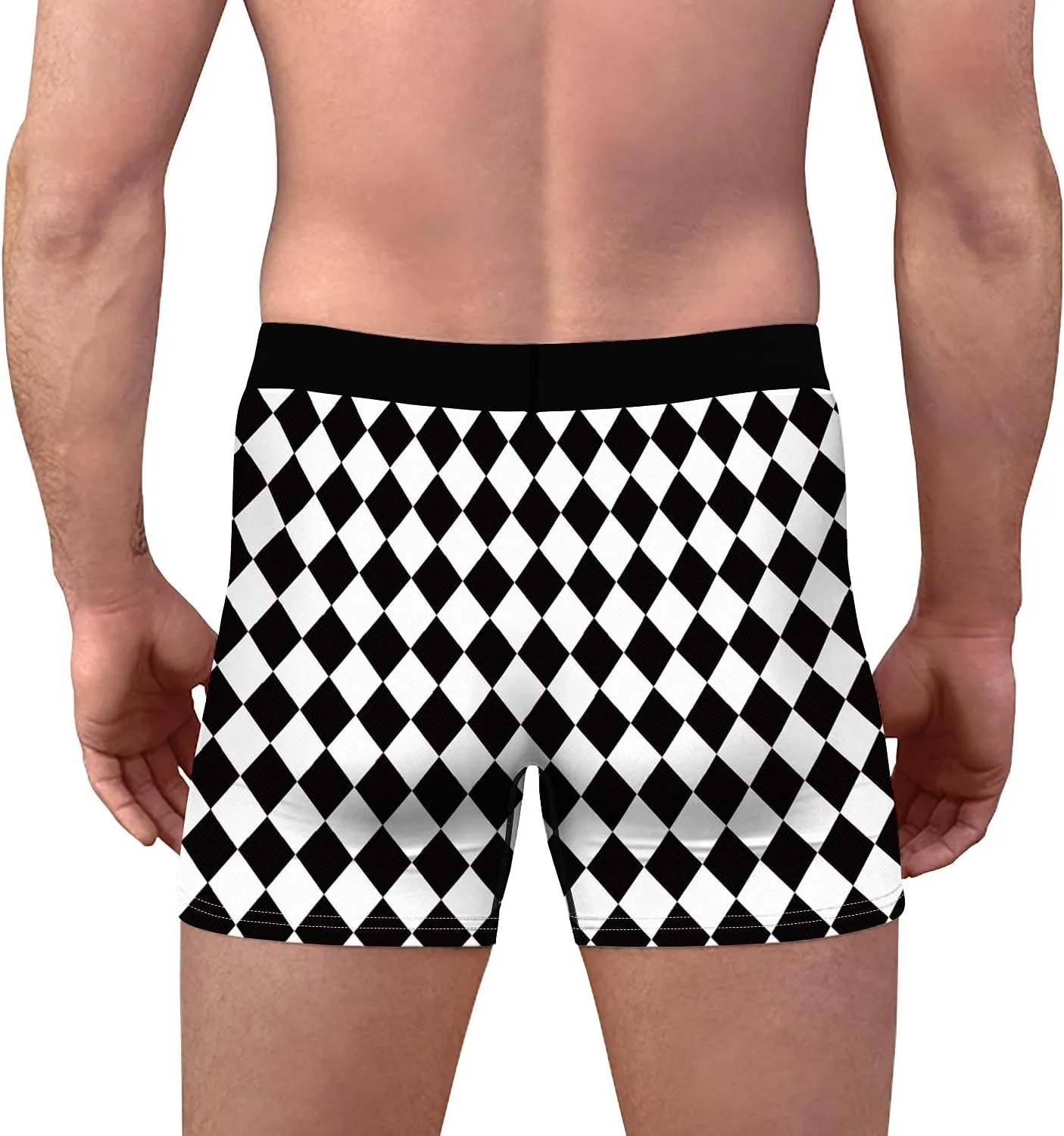 Men's Funny Christmas Underwear Gifts Breathable Boxer Briefs