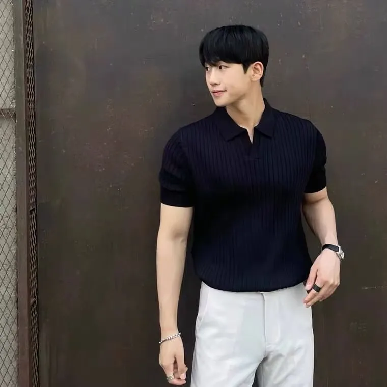 Men's Ice Silk Polo Shirt