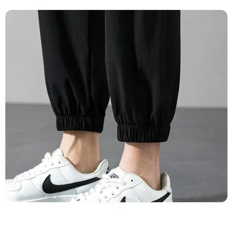 Men's ice silk sweatpants